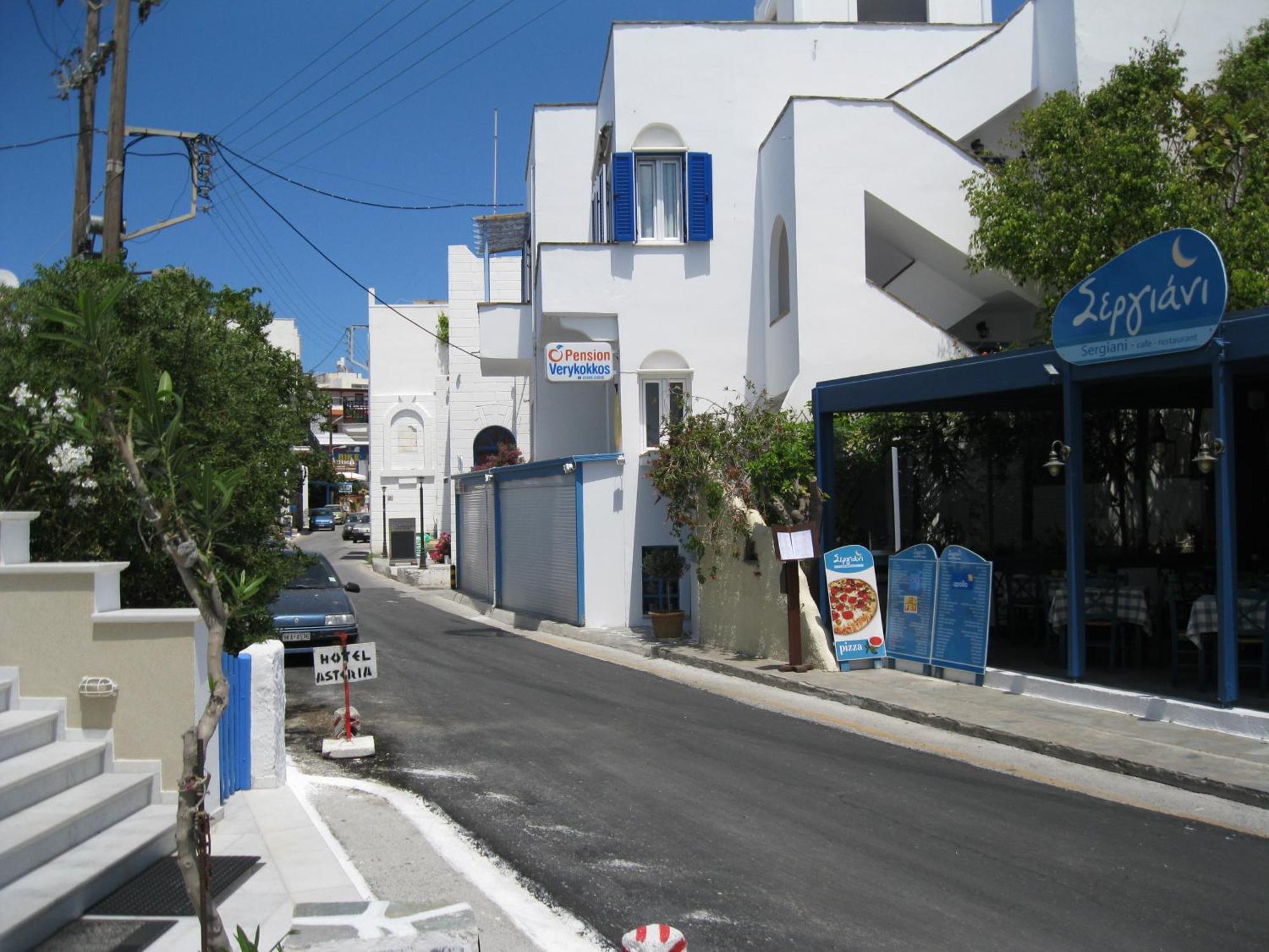 Pension Verykokkos Naxos City Eksteriør bilde
