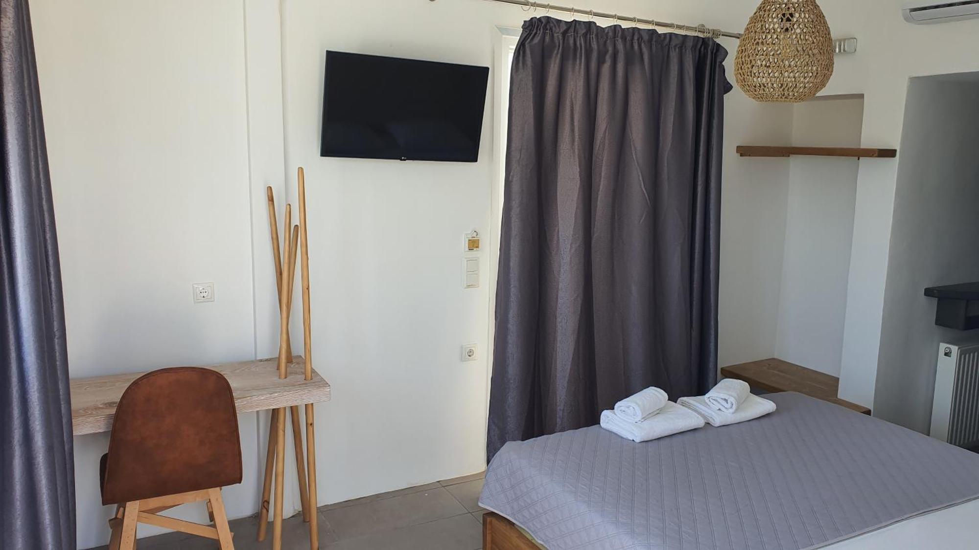 Pension Verykokkos Naxos City Rom bilde